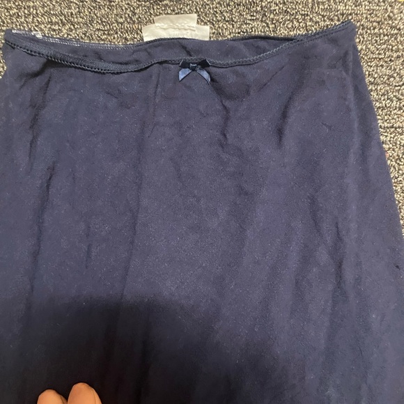 Urban Renewal Navy Coquette skirt - Picture 4 of 5